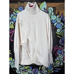 Ovvababy Turtleneck, Cream, Medium